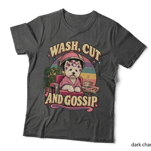 Wash cut and - and, westie