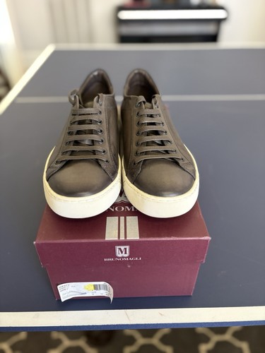 Bruno magli westy grey leather - grey,