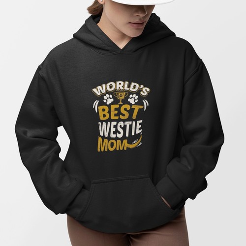 World best westie - westie, mom