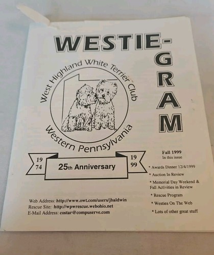 1999 fall westie gram west - 1999,